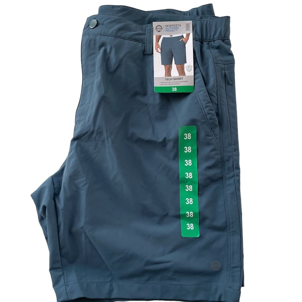 Men's Short, Mondetta, 38, Blue, NWT